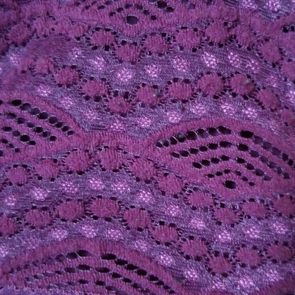 💟 Purple Lace Bralette - Picture 4 of 4